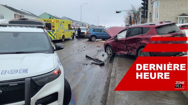 BREAKING HOUR: Beauport – Raymond Boulevard is closed due to an accident