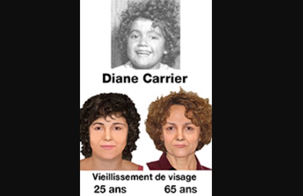 Diane Carrier: toujours disparue après 55 ans