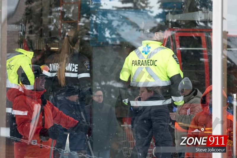 Incident au centre de ski du Mont-Ste-Anne