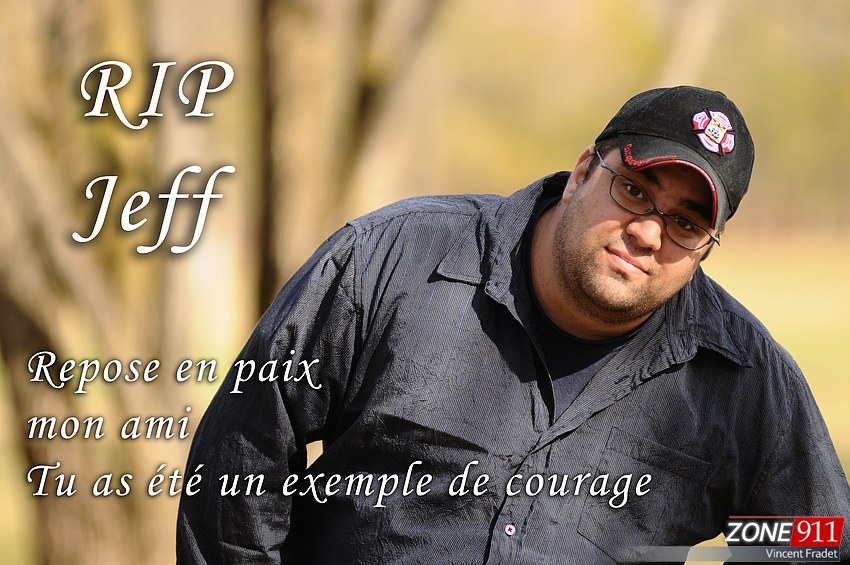 Jeff Labrie, un ami, collaborateur de Zone911, Gardien de nuit au Fm93 et répartiteur à la SQ, est malheureusement décédé