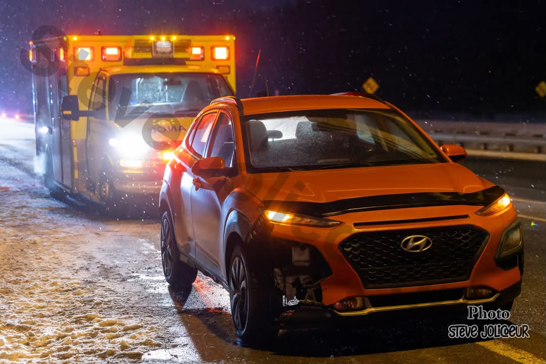 Grave accident sur l’autoroute 40 à Portneuf la victime est décédée 
