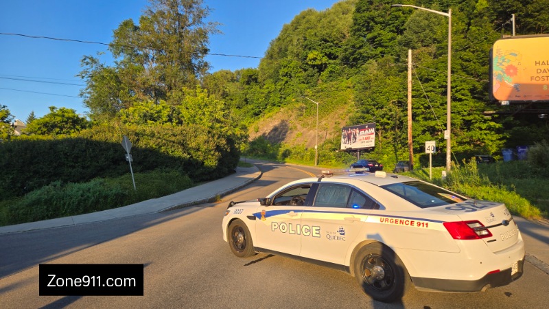 Accident impliquant un cycliste : la côte de l’Acqueduc fermée à la circulation