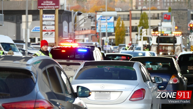 Opération CSR à Québec plusieurs contrevenants et remorquages de véhicule 