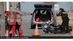 Un motocycliste perd la vie dans un accident à Ste-Marie-Madeleine